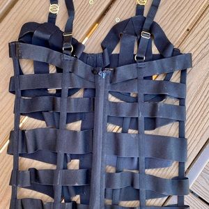 Cute strapped corset set